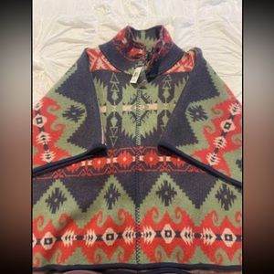 NWT! Polo Ralph Lauren Wool Poncho
